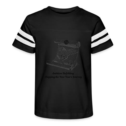 Unfolding Map of Ambition T-Shirt - Kid's Football Tee