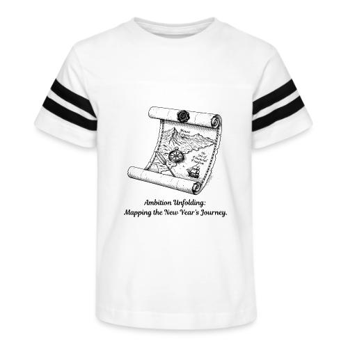 Unfolding Map of Ambition T-Shirt - Kid's Football Tee