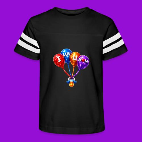 Balloon Love❤️ - Kid's Football Tee