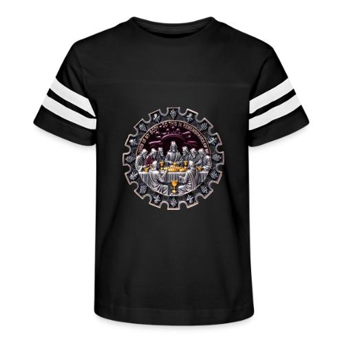 Last Supper Communion T Shirt, Faith Gift - Kid's Football Tee