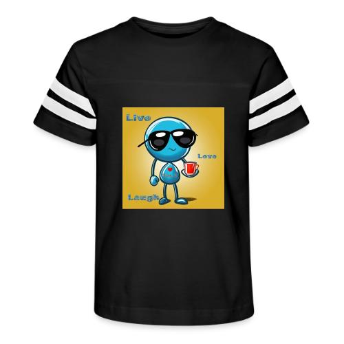 Live. Laugh. Love - Kid's Football Tee