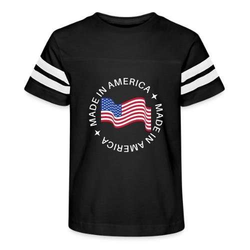 Made in America - Kid's Football Tee