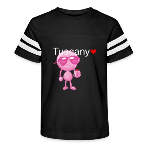 Smoon City_Tuscany Pink - Kid's Football Tee
