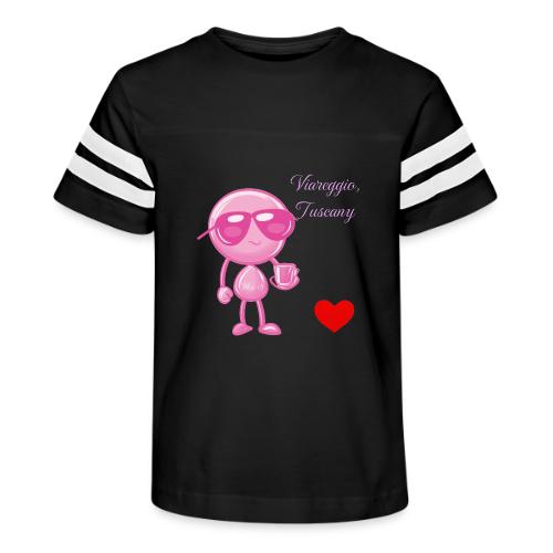 Smoon City_Viareggio Tuscany Pink - Kid's Football Tee