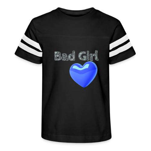 Smoon City_Bad Girl - Kid's Football Tee