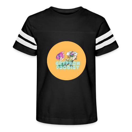 The Real Gryphon MERCH - Kid's Football Tee