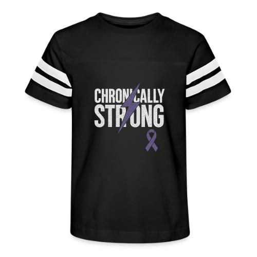Chronically Strong - Kid's Football Tee