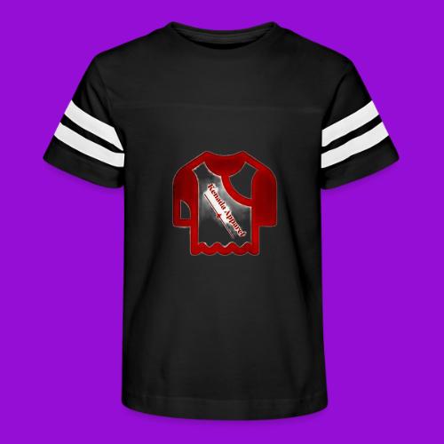 Kenada Logo white spray - Kid's Football Tee