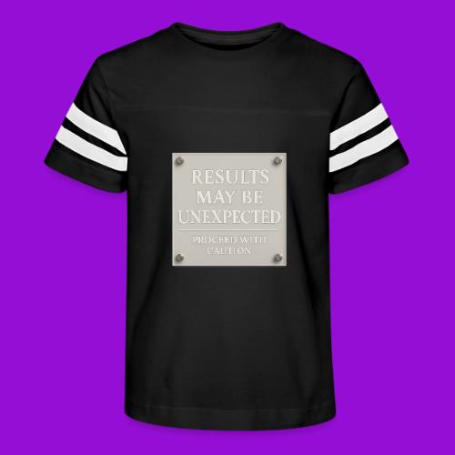 Results - White - Kid's Football Tee