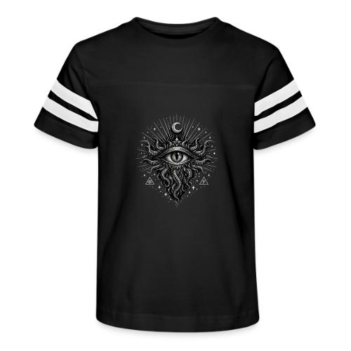 Eldritch Eye - Kid's Football Tee