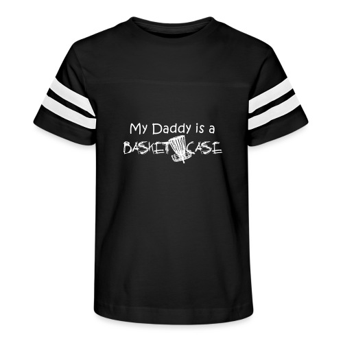 My Daddy is a Basket Case - Kid's Vintage Sports T-Shirt
