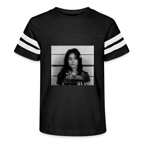 Brenda Walsh Prison - Kid's Football Tee