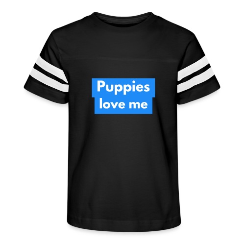 Puppies love me - Kid's Vintage Sports T-Shirt