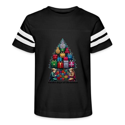 Twelve Days of Gifts T-Shirt - Kid's Football Tee