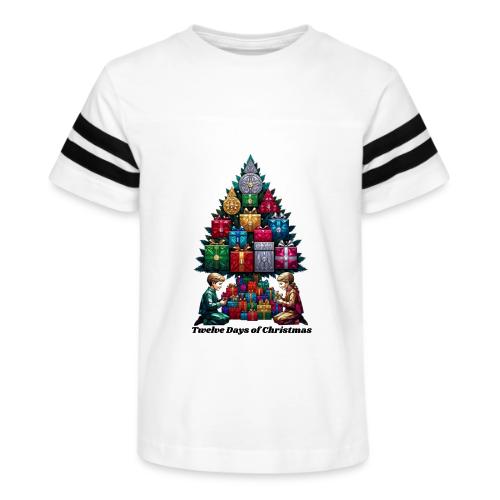 Twelve Days of Gifts T-Shirt - Kid's Football Tee