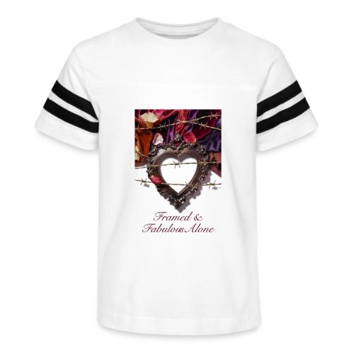 Framed & Fabulous Alone T-Shirt - Kid's Football Tee