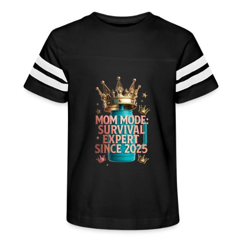 Mom Mode Survival Expert Tee - Kid's Football Tee