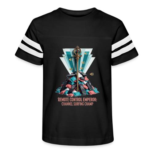 Remote Control Emperor T Shirt - Kid's Football Tee