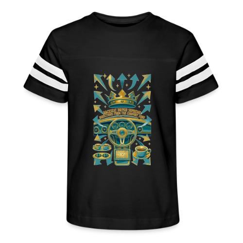 Backseat Driver T Shirt, Funny Dad Gift - Kid's Football Tee