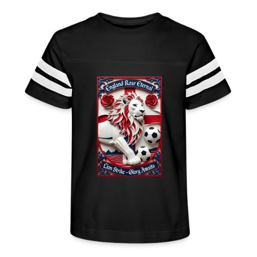 England Lion Soccer T Shirt, Football Pride Gift - Kid's Football Tee