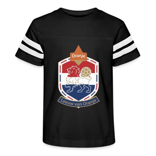 Netherlands Lion Crest T-Shirt, Dutch Badge Gift - Kid's Football Tee