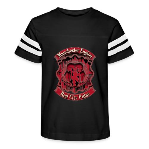 Red Manchester T Shirt, Red Soccer City Pride Gift - Kid's Football Tee