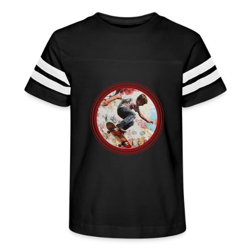Skateboarding is Life - Kid's Football Tee