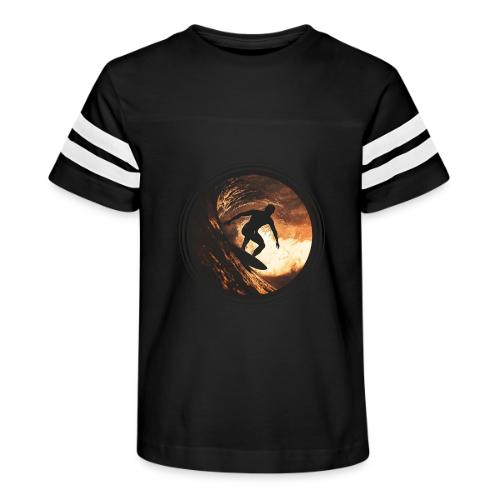 Surfing Spirit - Kid's Football Tee