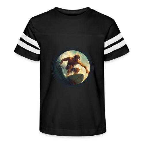 Surfing Rush - Kid's Football Tee