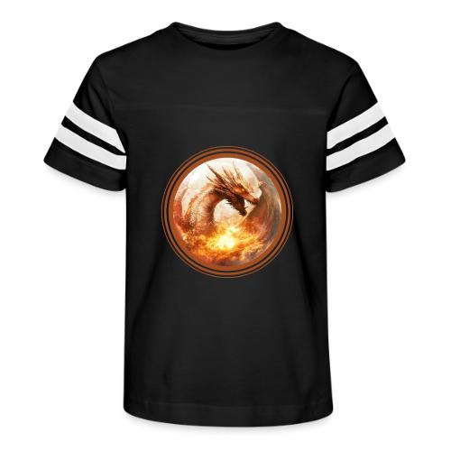 Dragon's Wrath - Kid's Football Tee