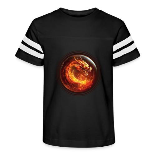 Shadow Dragon Rise - Kid's Football Tee