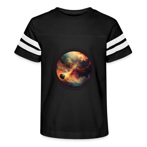 The Painted Planets - Kid's Football Tee