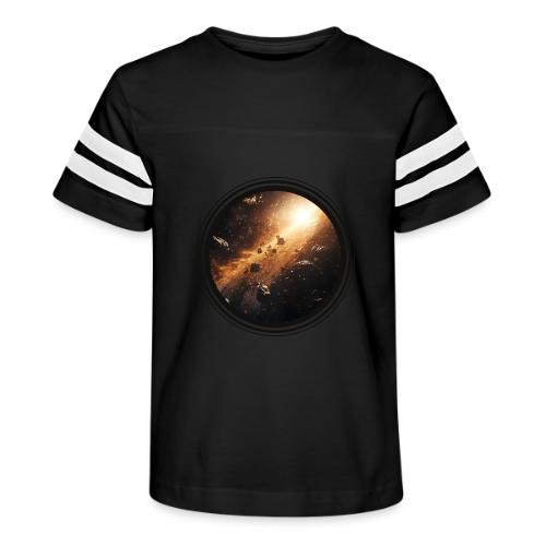 Asteroids Pulse - Kid's Football Tee