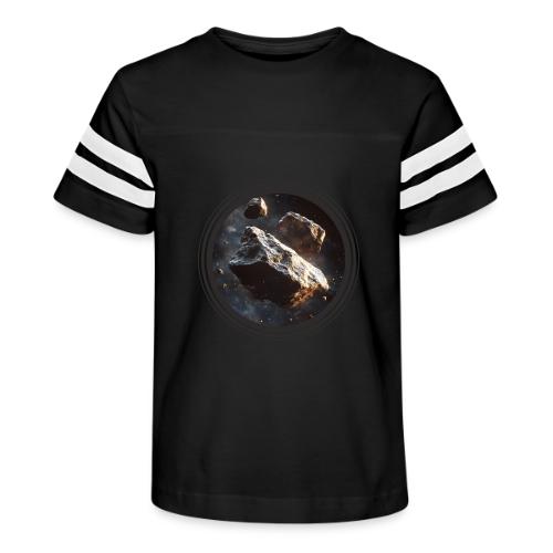 Asteroids Frontier - Kid's Football Tee