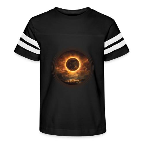 Eclipse Canvas - Kid's Football Tee