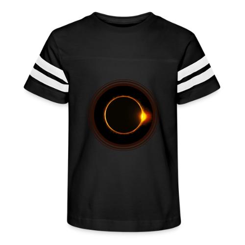 Solar Eclipse - Kid's Football Tee