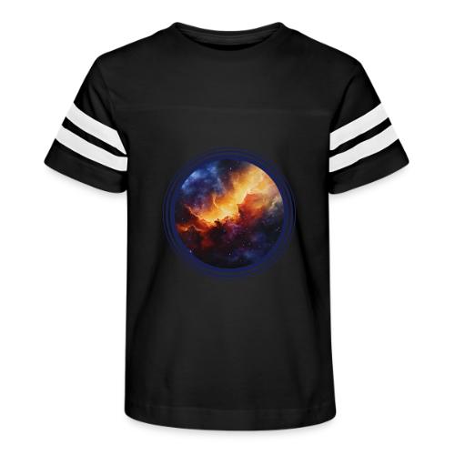 Nebula Dreams - Kid's Football Tee