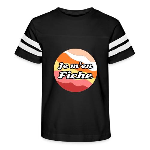 I don't care - Kid's Football Tee