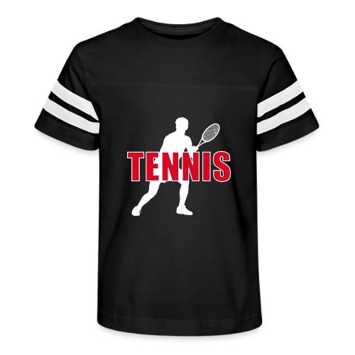 Red Court Tennis - Kid's Football Tee