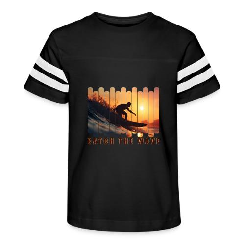 Surfing: Catch the Wave - Kid's Football Tee