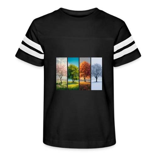 The four Seasons - Kid's Football Tee