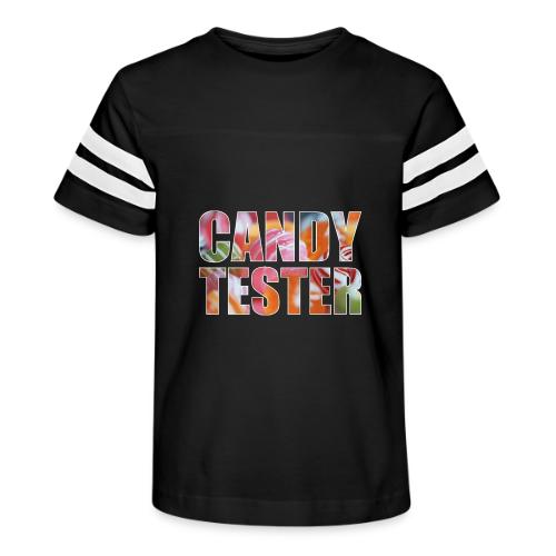 Candy Tester Delight - Kid's Football Tee