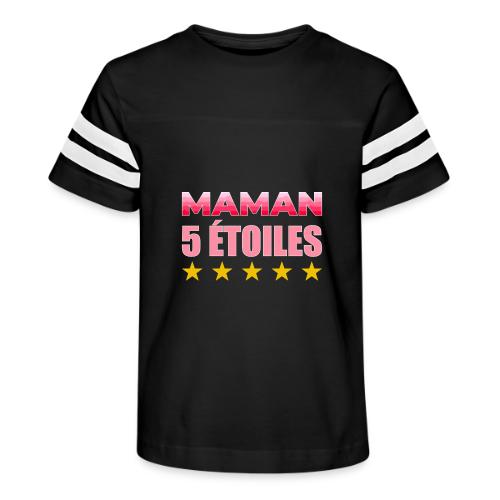 Five Star Mom - Kid's Football Tee