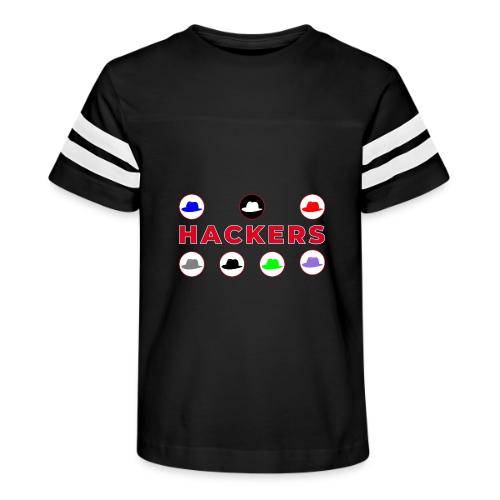 The Spectrum of Hackers - Kid's Football Tee