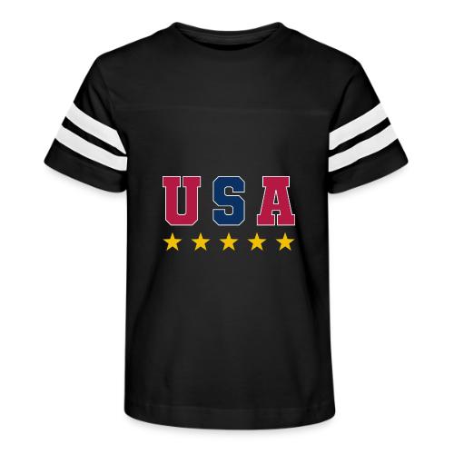USA Varsity Stars - Kid's Football Tee