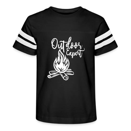 outdoor expert - Kid's Football Tee