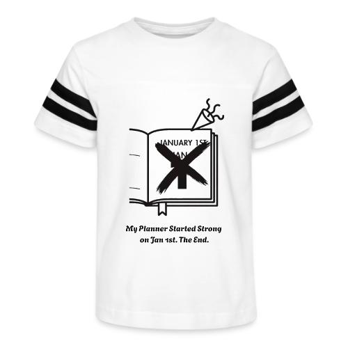 Jan 1st T-Shirt | Sarcastic New Year's - Kid's Football Tee