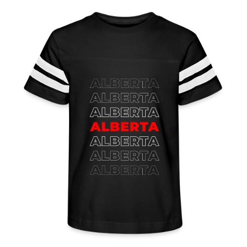 Alberta Accent - Kid's Football Tee