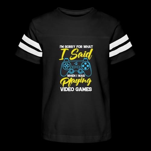I Said I'm Playing! (Seriously!) - Kid's Football Tee