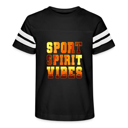 Sport Spirit Vibes Gradient - Kid's Football Tee